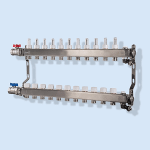 Reliance Premium 11 Port Stainless Steel UFH Manifold MANA452011