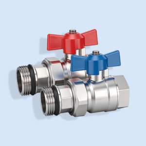 Komfort+ Underfloor Heating 1" Isolation Ball Valves M x F - MBVKOP1