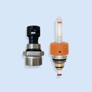 ICMA Flow Meter and M24 Spigot/Tail for 1” Manifolds