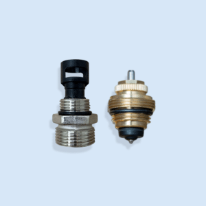 ICMA Thermostatic Return Pin Valve Insert and Spigot/Tail for 1” Manifolds