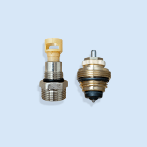 ICMA Thermostatic Return Pin Valve Insert and Spigot/Tail for 1 1/4" Manifolds